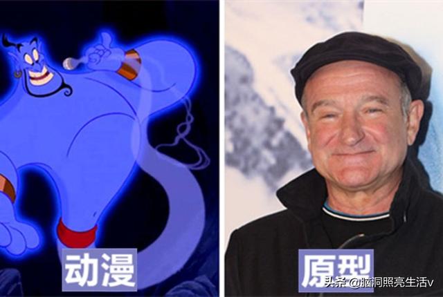 根据现实原型而设计出来的,7个“耳熟能详”的动漫人物